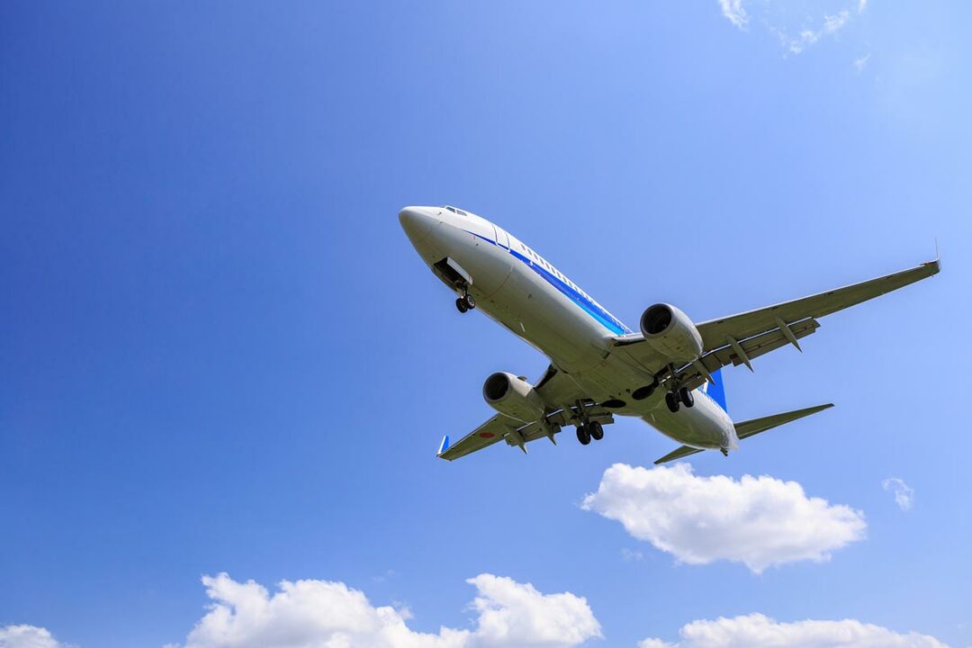 出発日直前でも、正規運賃の50%割引になる航空機チケットがあります。