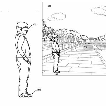 グーグル、VR用モーター内蔵の靴の特許出願