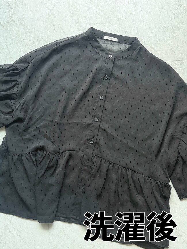 【しまむら】サッと羽織るだけでカワイイ！1639円の「涼しげトップス」ふんわり揺れるフレアシルエットが素敵すぎる！《着用レビュー》
