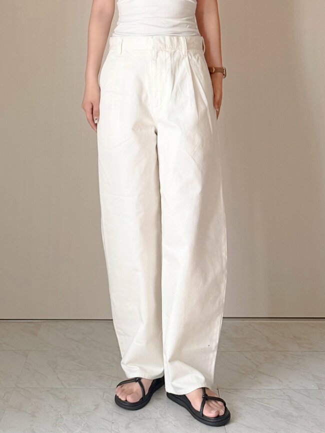 オシャレも体型カバーも両方叶う！しまむらの「美シルエットなワイドパンツ」履き心地良すぎてヘビロテ確定です！