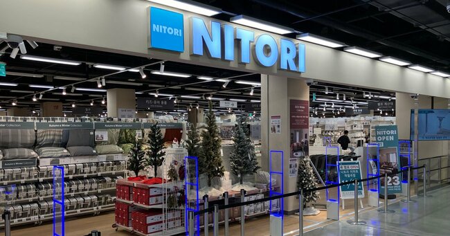 11月23日に韓国1号店となるニトリがソウル市内にオープン