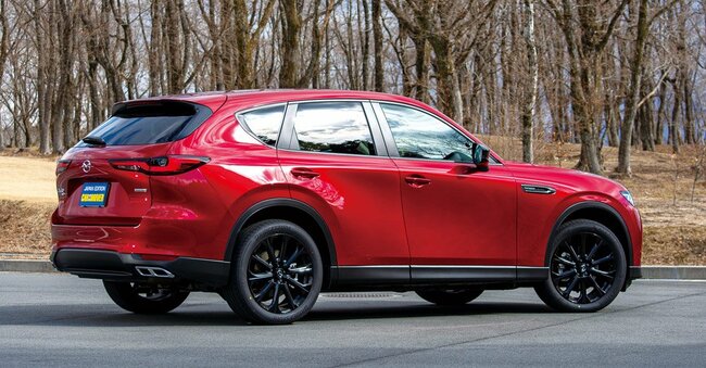 マツダCX-60 XD SP（AWD）リアビュー
