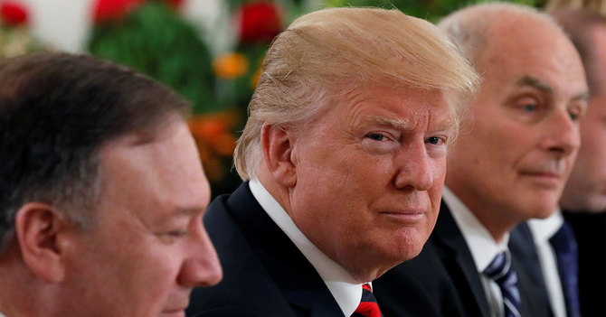 「最大の圧力」という言葉をもう使いたくないと語っているトランプ大統領 「最大の圧力」という言葉をもう使いたくないと語っているトランプ大統領