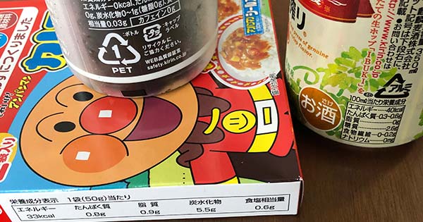 食品栄養表示