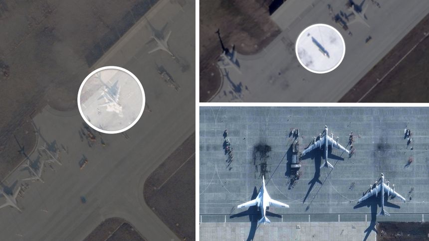 ロシア南部のエンゲリス空軍基地はウクライナ軍の攻撃目標の一つになっている。ウクライナ軍の戦略について、画像や動画から分かることを解説する（英語音声、英語字幕あり）