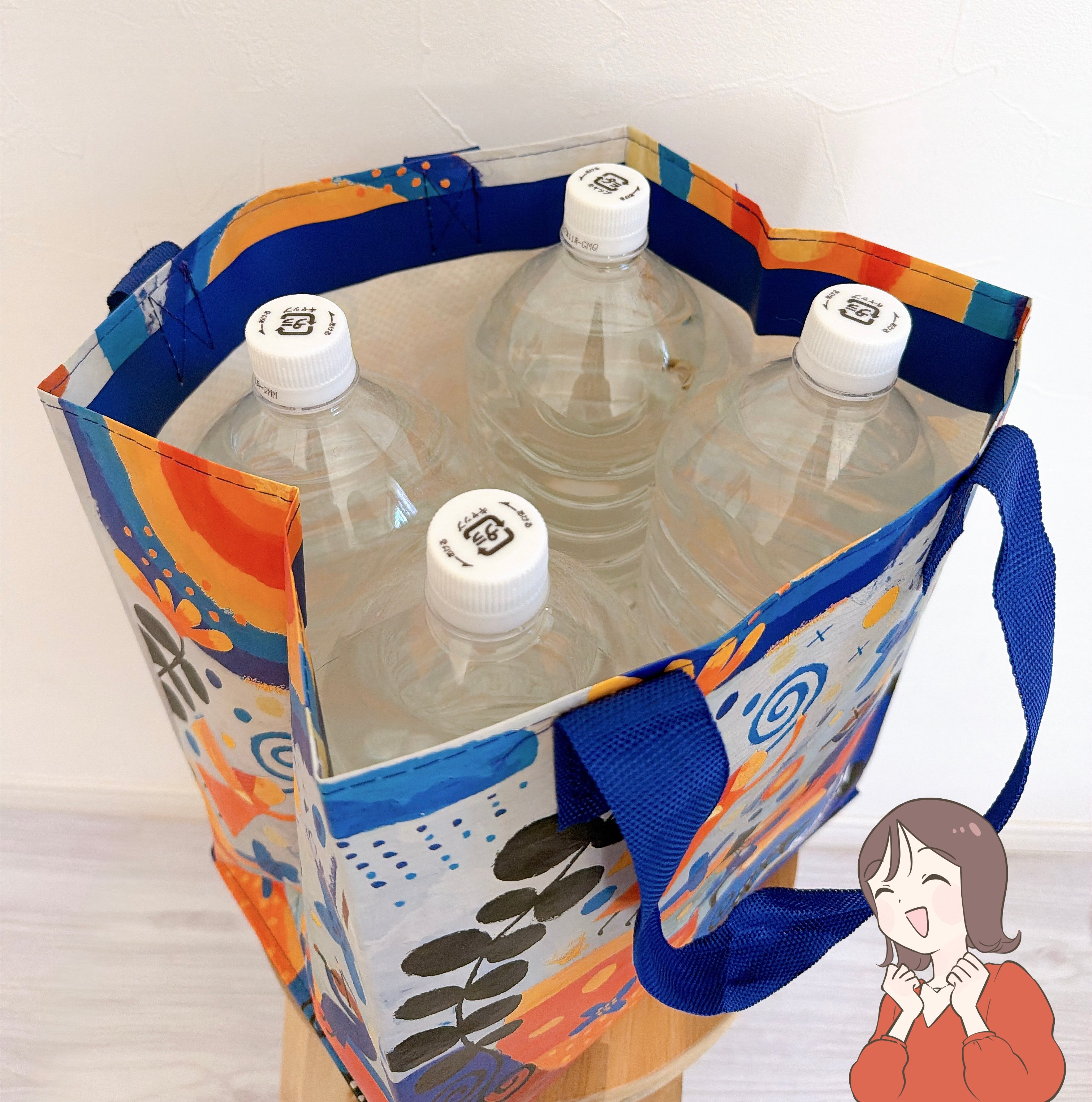 思わず値段を二度見した…！カルディの“200円エコバッグ”10kgも入って大容量！「とても可愛い」「安いのにしっかりした作り」《購入レビュー》