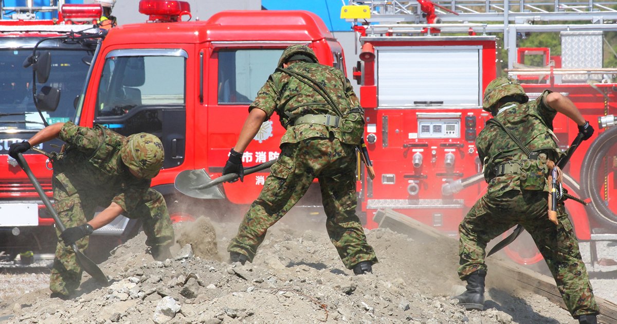 陸自は戦闘訓練よりも災害派遣ばかりやらされているのか