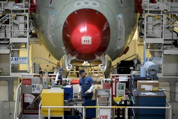 エアバス、大型ジェット機の増産計画＝関係者