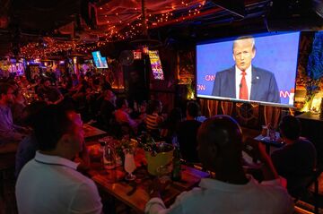 米大統領選の討論会どうなる、ハリス氏出馬で混迷