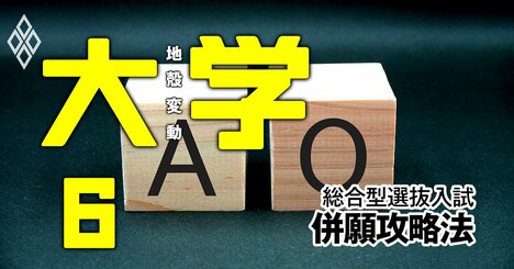 早慶MARCH「総合型選抜入試の併願」攻略法！組み合わせ厳選4パターン＆高校の併願制限対処術を大公開