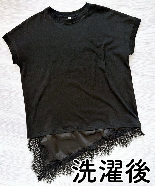 【しまむら】もう普通のTシャツに戻れない…!1089円の「お尻を隠せるトップス」見た目も着心地も理想すぎる!《購入レビュー》