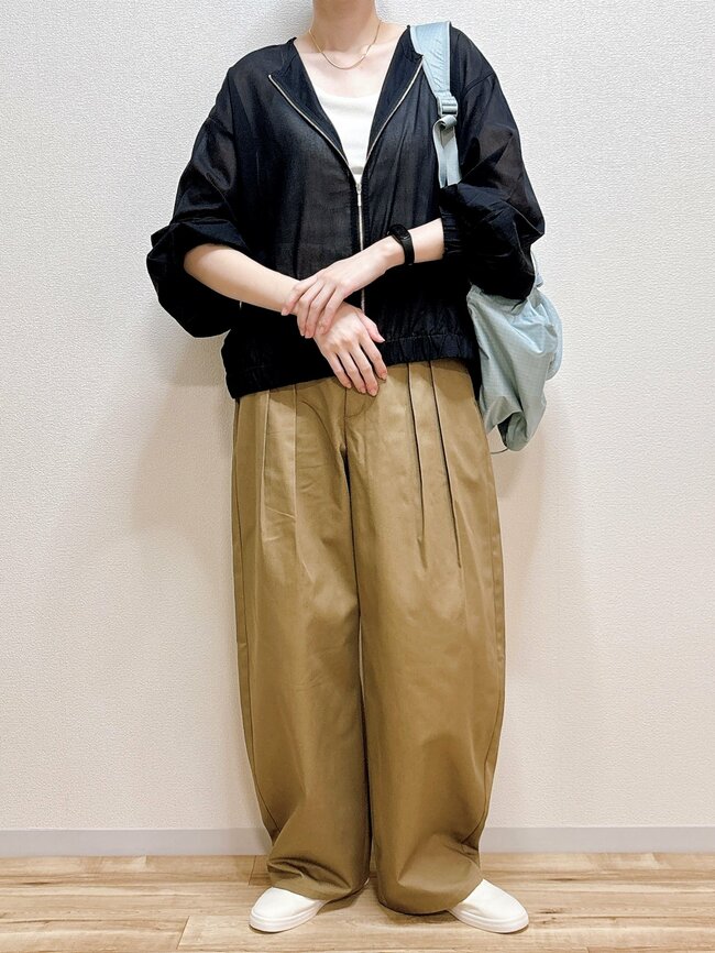 【しまむら】どこにでもサッと羽織れて助かる！2420円の「ふんわり春アウター」ぽわんとした袖がかわいい！