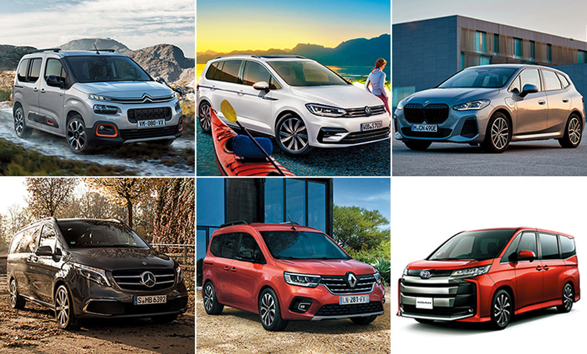 ベンツにBMW…レジャーで使い倒せる「個性派ミニバン」6選!内装・積載量も解説