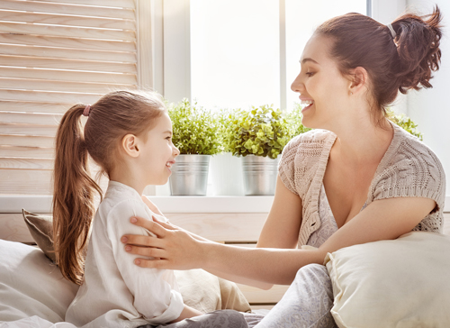 「母親に認められている」と感じている子どもは、何度でも挑戦する