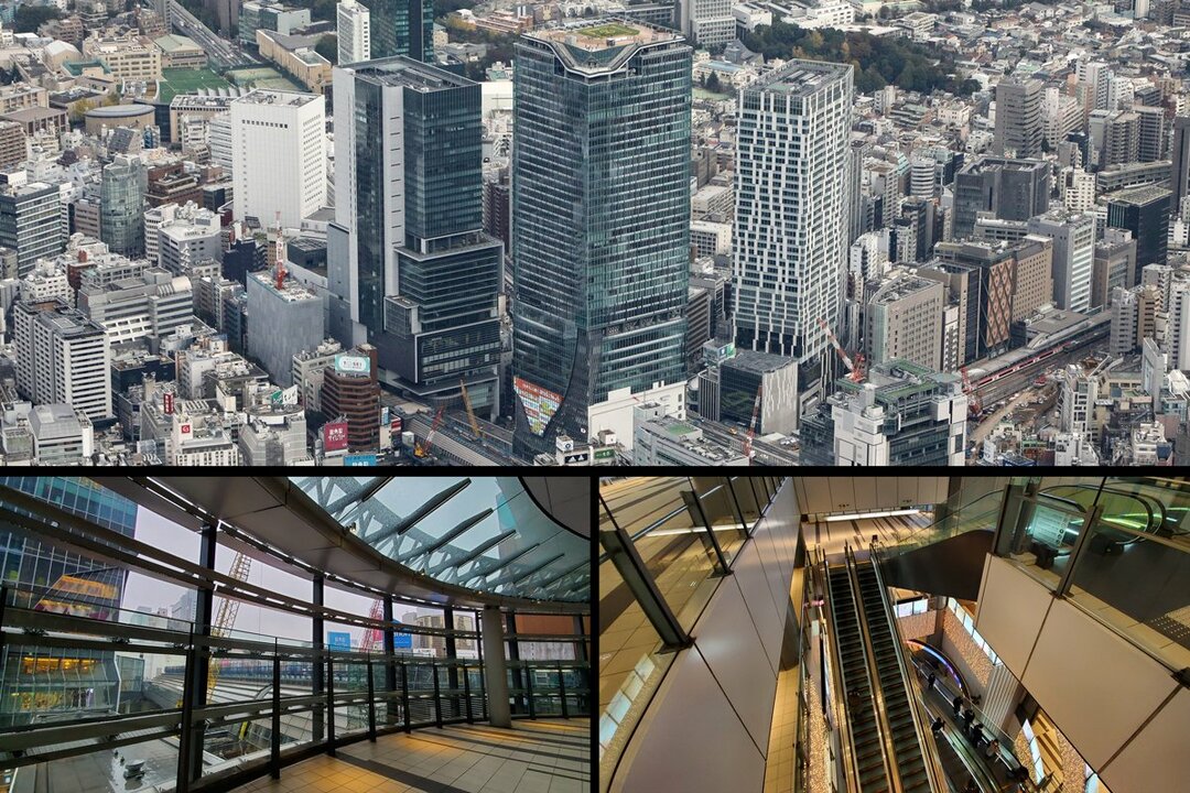 渋谷ヒカリエと渋谷スクランブルスクエア