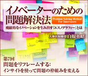 問題をリフレームする：インサイトを使って問題の枠組みを変える
