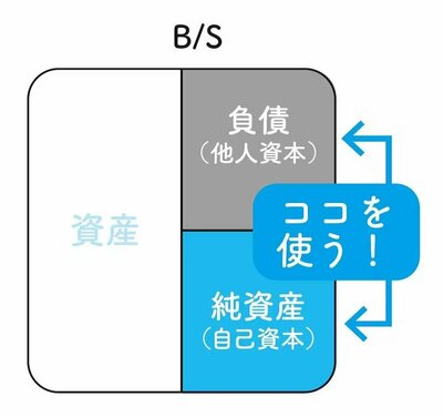 図表1:一目でわかる、決算書の「自己資本比率」