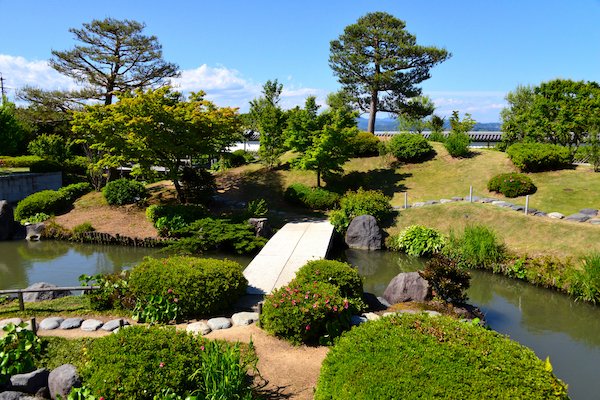 写真ふじのくに茶の都ミュージアムの庭園