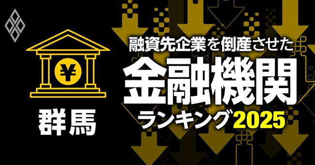融資先企業を「倒産」させた金融機関ランキング2025＃10