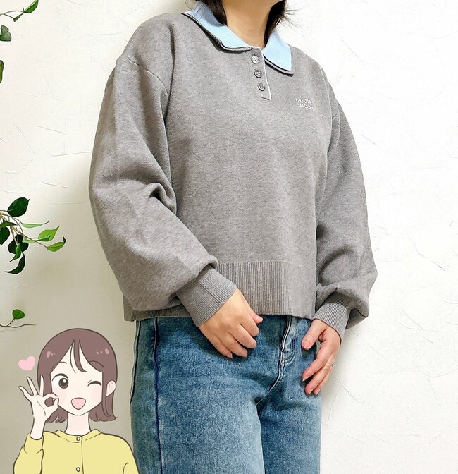 出会った瞬間、確保した…！しまむらの「もっちりニット」が楽ちんでオシャレ！上質感たっぷりで1969円はコスパ抜群