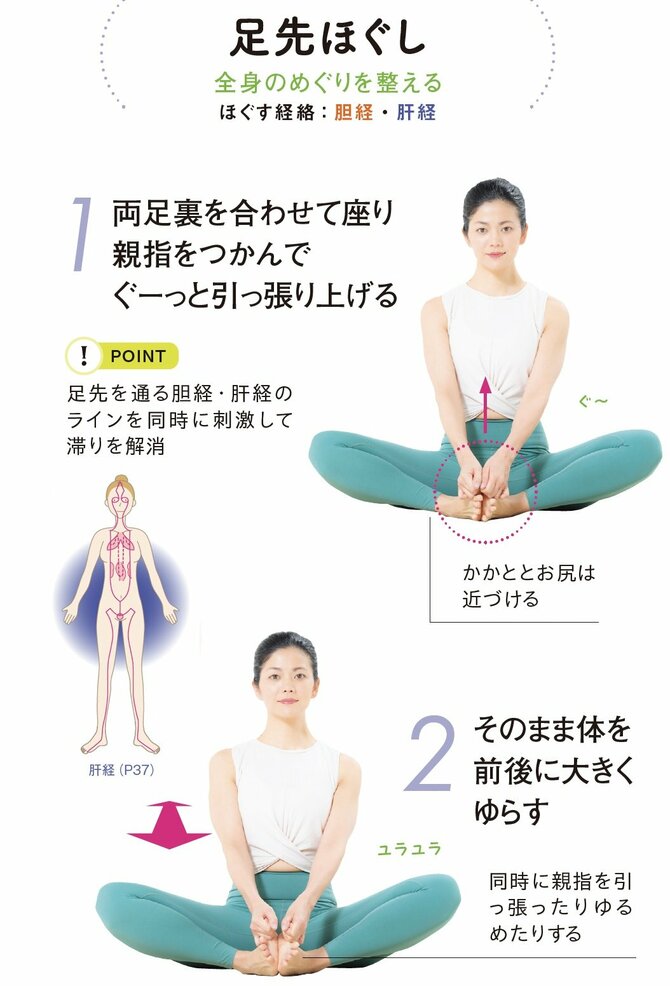 【整体のプロが指南】体の“詰まり”を流す意外な場所とは? 全身のめぐりを整えるワーク