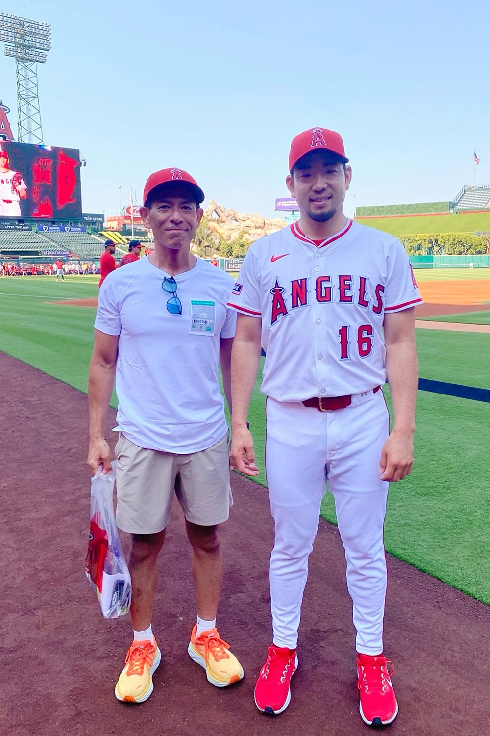 清水 忍さんと菊池雄星選手