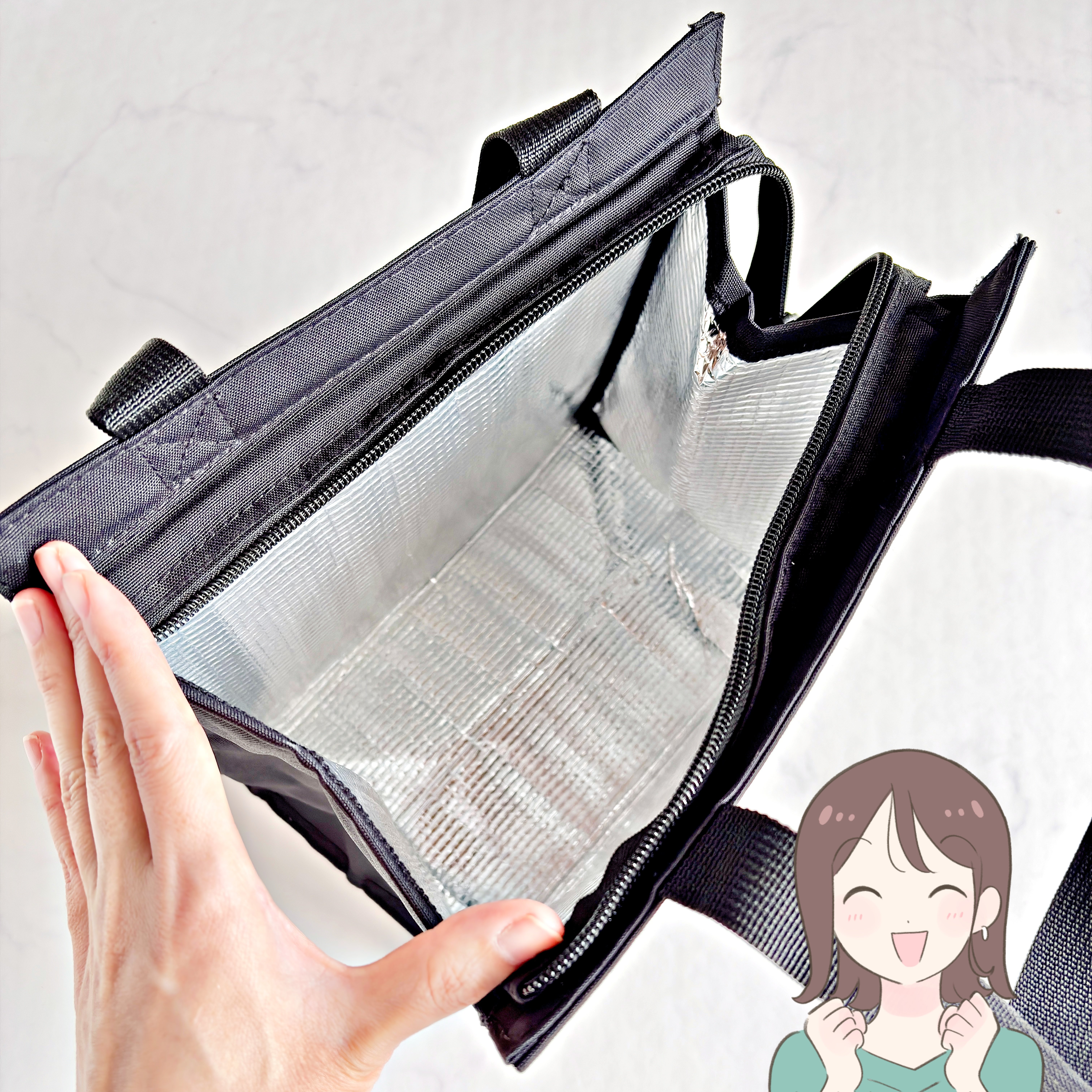 「探していたサイズ感」「すぐに2個買いました」無印良品の“ペタンコになる買い物バッグ”お肉のパックが傾かなくて便利すぎる！「いつも愛用してます」