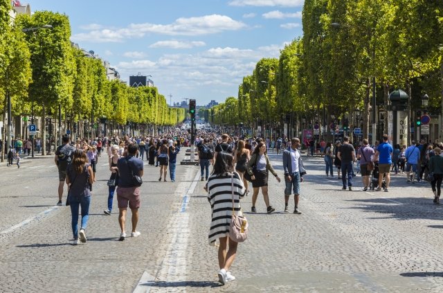 フランス,パリ,シャンゼリゼ大通り