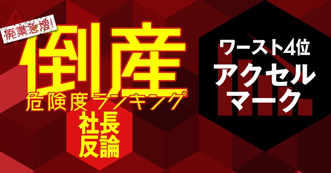 倒産危険度ランキング#アクセルマーク