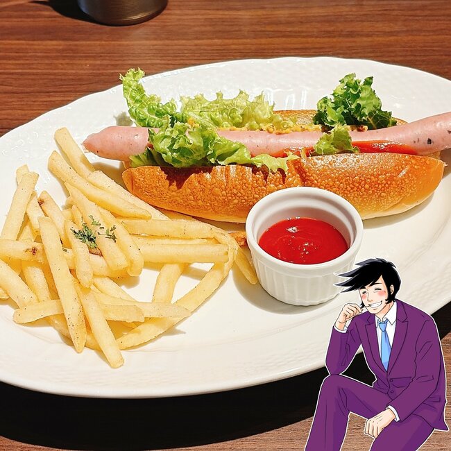 【星乃珈琲】こりゃ通い詰めたくなるわ…！500円の“豪快メニュー”具材がはみ出しちゃってるよ！「想像してたより大きい」「コスパかなり良き」《実食レビュー》