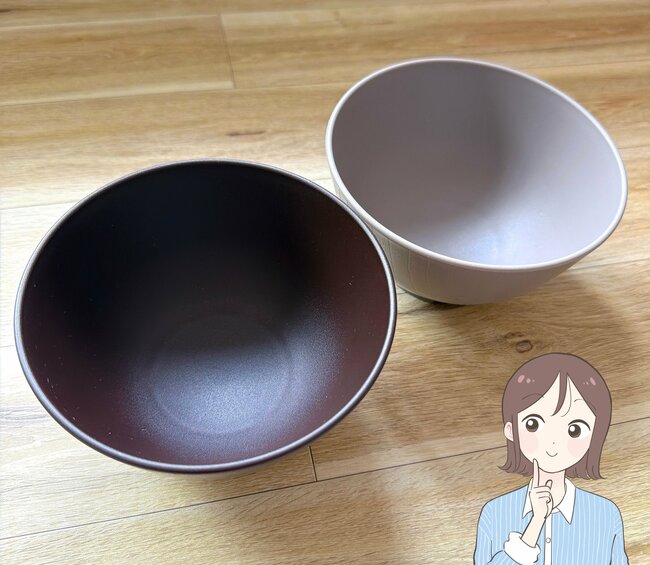 家のお椀、全部これにしたい…！セリアで見つけた「水がたまりにくい食器」が天才！洗い物のプチストレスが解消したよ【購入レビュー】