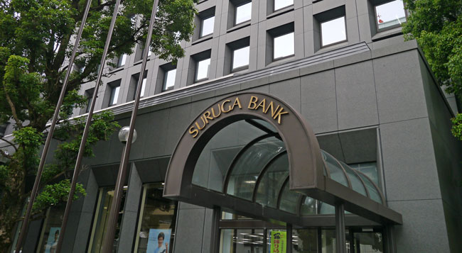 静岡県沼津市にあるスルガ銀行の本店