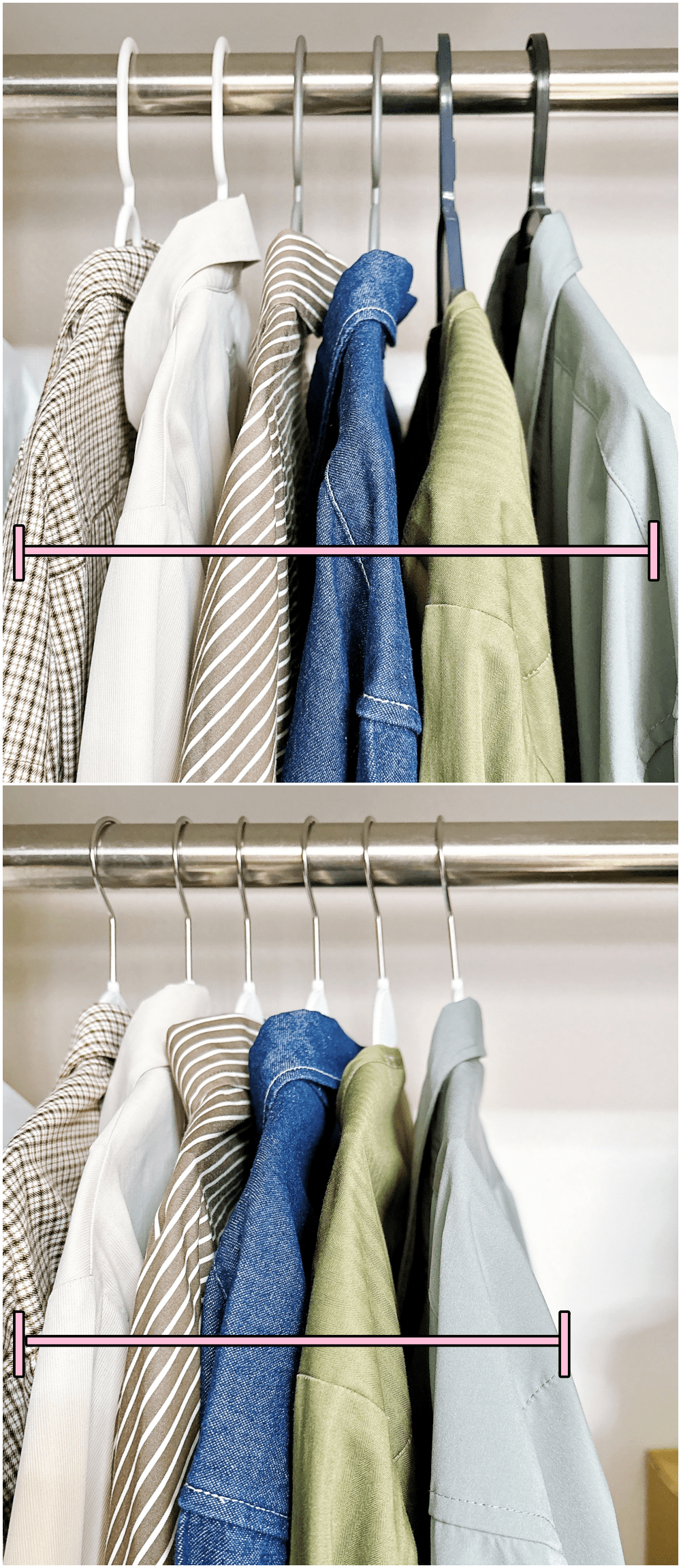 「家のハンガー全部変えました」「何度も購入しています」3COINS“多機能ハンガー”1本で何役もこなしてくれる優れものです!「もうこれしか使えません」