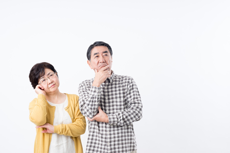 シニアの夫婦