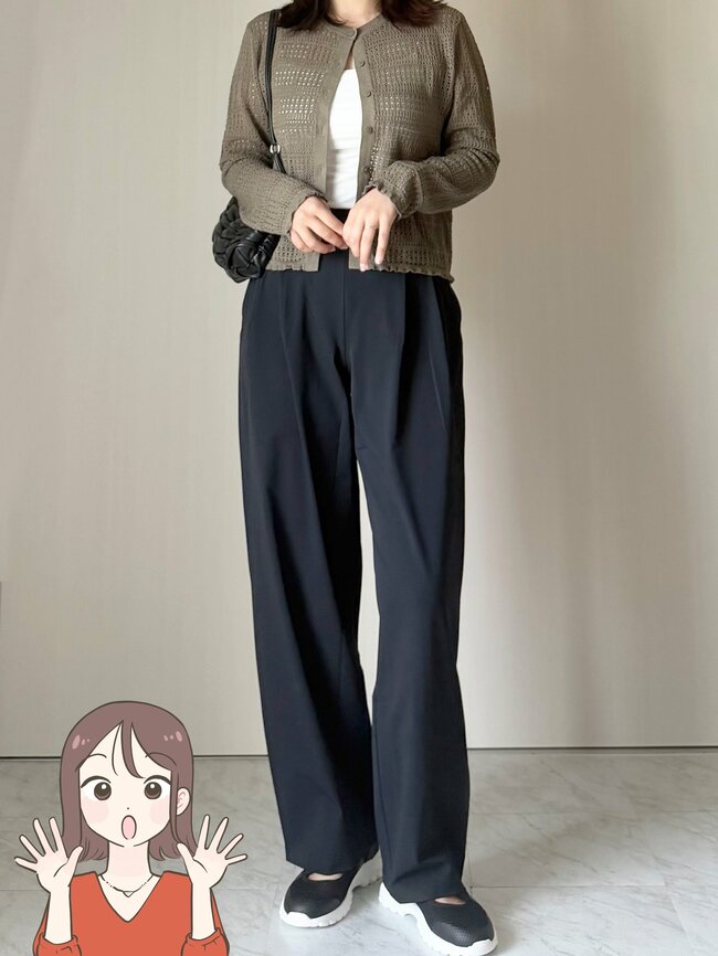 「2本買いました」「汗もすぐ乾く」ユニクロの“ひんやりワイドパンツ”あまりの快適さにビックリ！「着こなしが簡単」【購入レビュー】