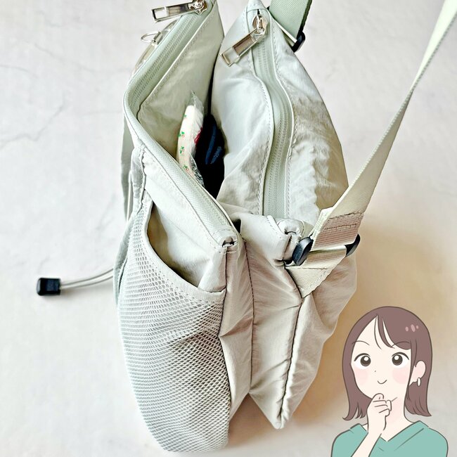 他のバッグが使えなくなった…!しまむらの“保冷できるショルダーバッグ”が便利すぎる!アイスが20分たっても溶けないし、暑さ対策もできて天才!