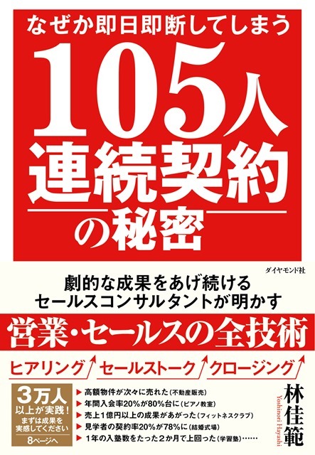 105人連続契約の秘密 告知情報