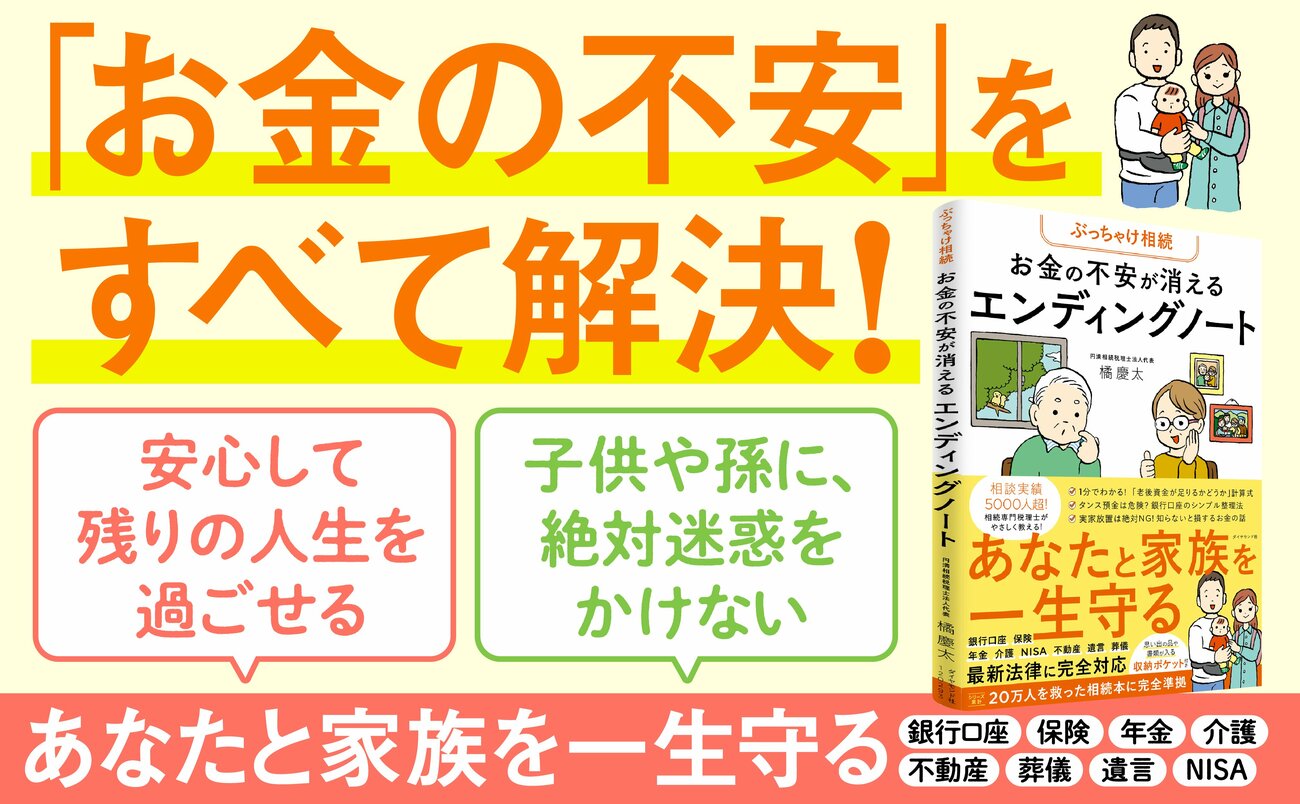 ぶっちゃけ相続　お金の不安が消えるエンディングノート 告知情報