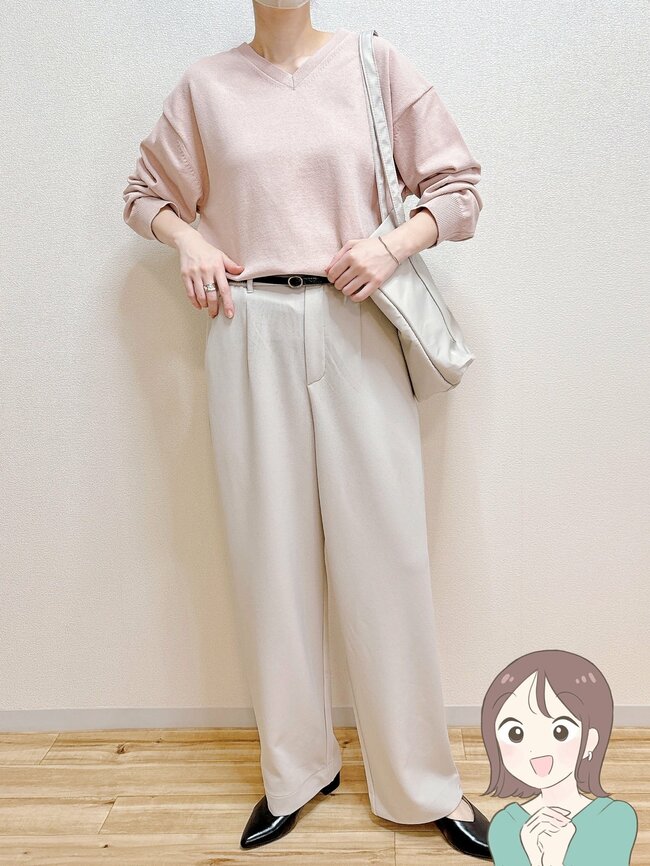 「いっきに3色買いました」「どんなボトムスにも合う」グローバルワークの“ゆったり春ニット”が毎日着たくなる快適さ！「買ってよかったです」