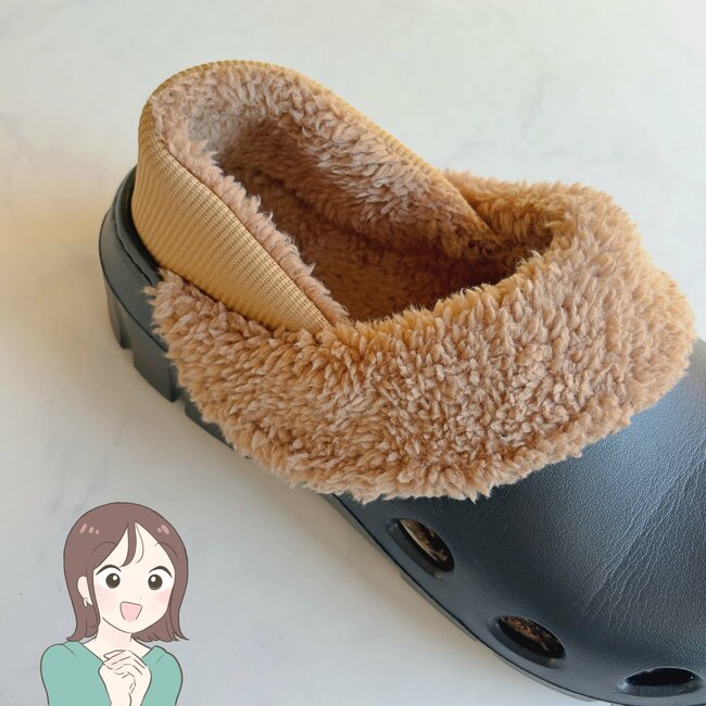 足がスポッと入って楽ちん！ワークマンの“1500円シューズ”ぽかぽか暖かいし、ぽてっとした形がかわいい！