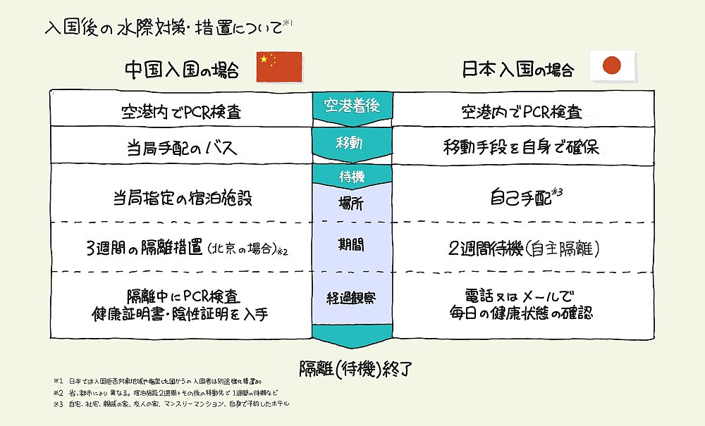 日本と中国の「コロナ対策の違い」を【1枚の図】にしてみた!