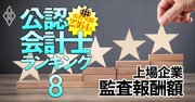 監査法人「上場企業報酬総額」ランキング！総売上高はトーマツ、社数はEY新日本が首位