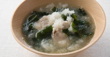 リモート飲み会疲れにおすすめ!胃腸に優しい満腹長寿スープとは?