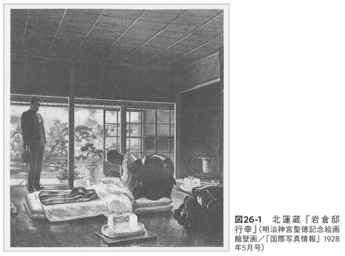 図26-1 北蓮蔵『岩倉邸行幸』