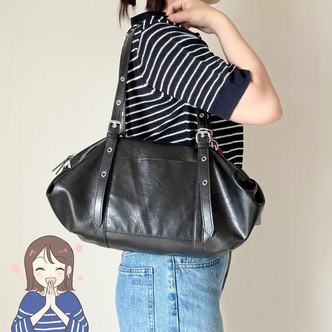 「まじで可愛い」「高見えする」ニコアンドの“収納力ばつぐんバッグ”荷物が多い日に大助かり！「とても使いやすいです！いっぱい入ります」