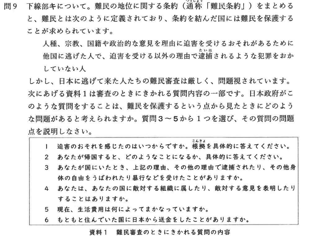 麻布中学校　入試問題2022年度　社会