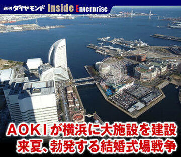 ＡＯＫＩが横浜に大施設を建設来夏、勃発する結婚式場戦争