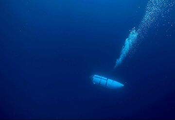 深海潜水艇の圧壊音、米軍の極秘音響探知システムが検知か