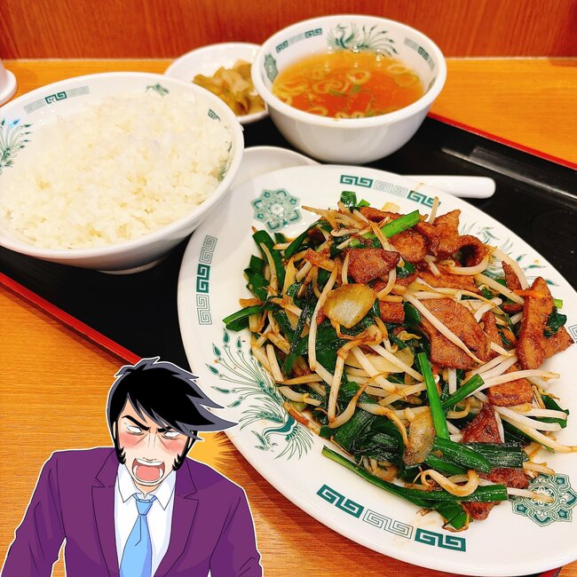 「美味すぎて感動」「毎日食える」日高屋の“てんこ盛り定食”ボリューム凄くて大満足！「めっちゃコスパ良い」