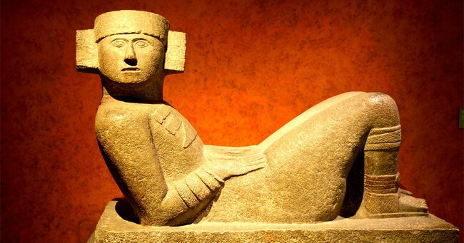 チャック・モール(メキシコ国立人類学博物館)